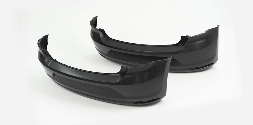 Produktion von Heckstoßstangen